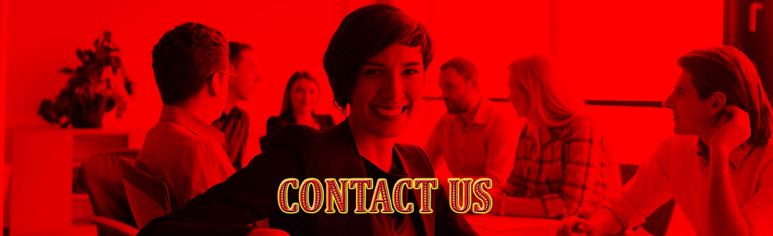 computer size banner contact