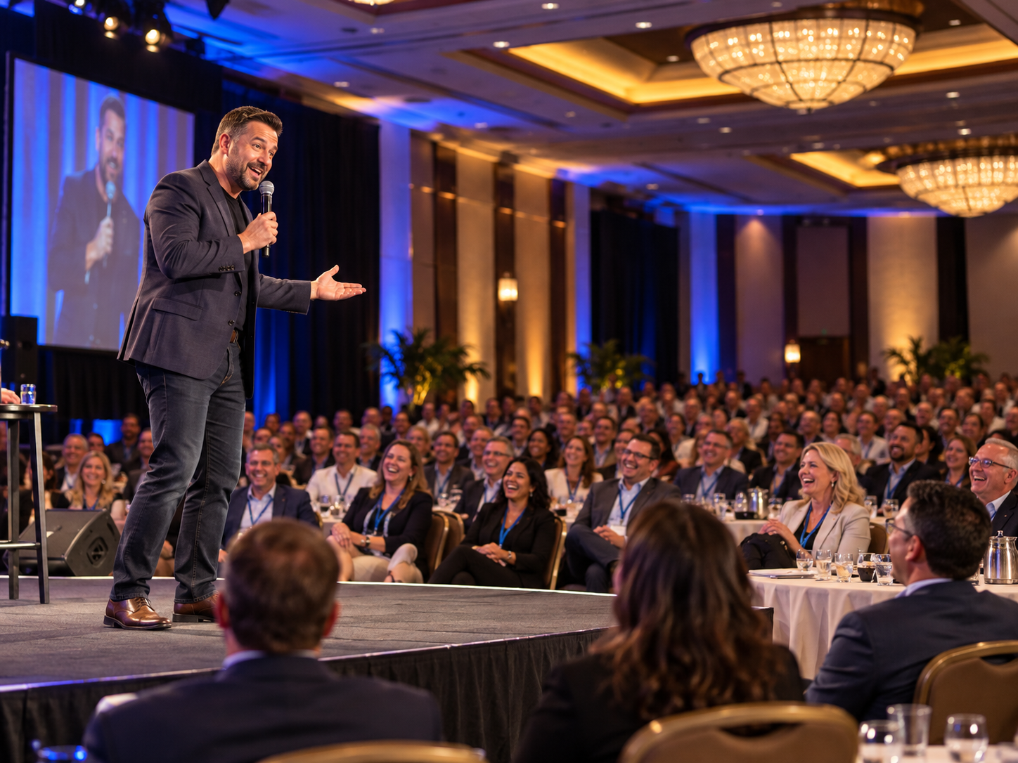 A Comedian for Conferences and Conventions