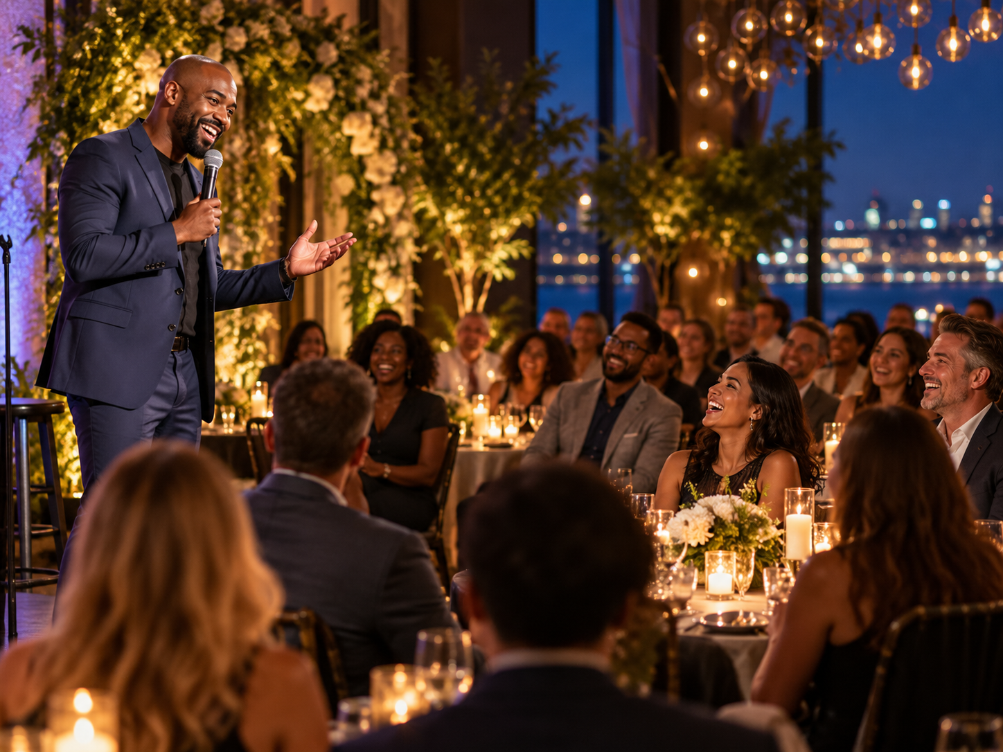 Book a comedian for a special event