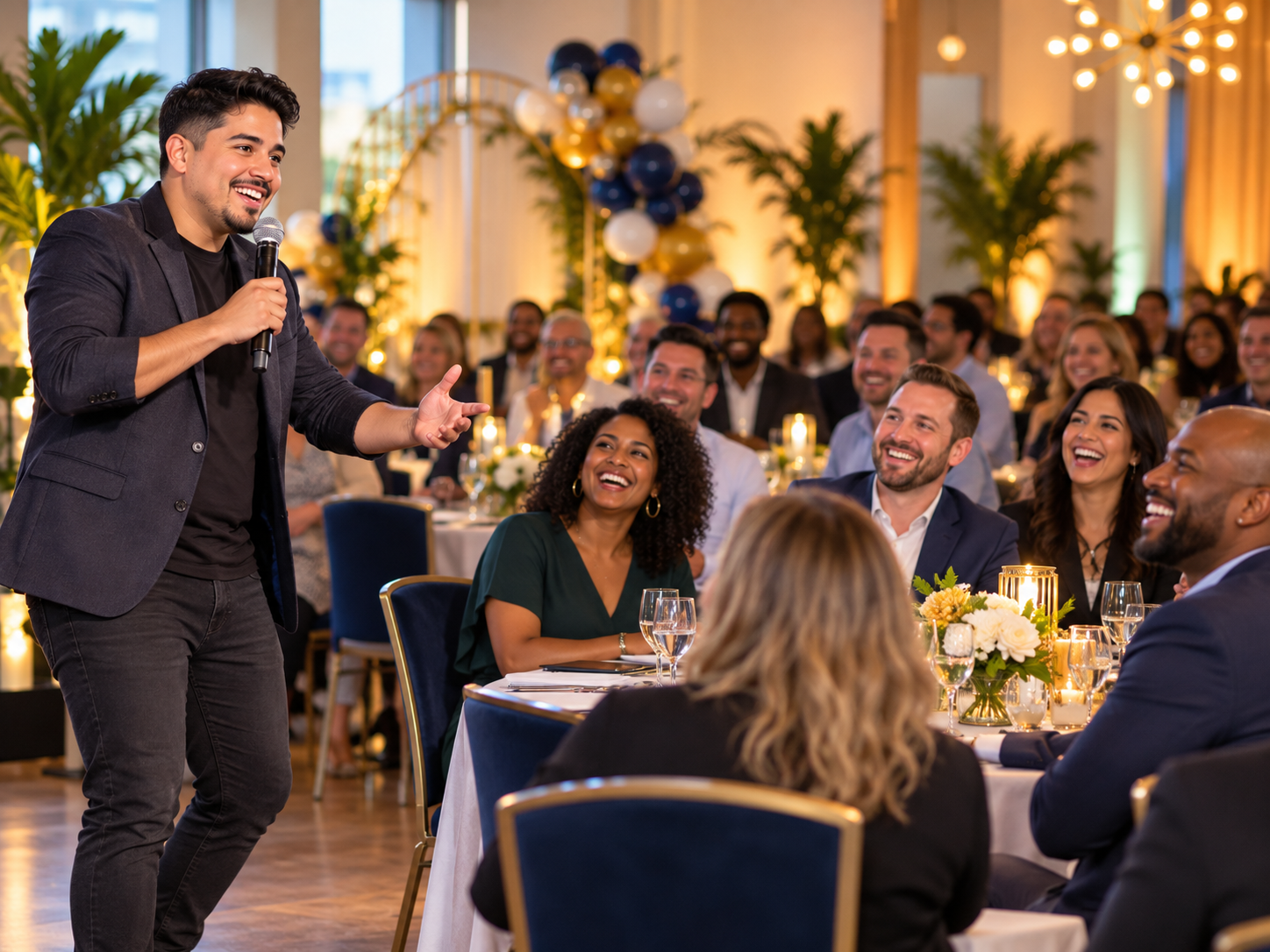 Corporate Emcees for Company Celebrations