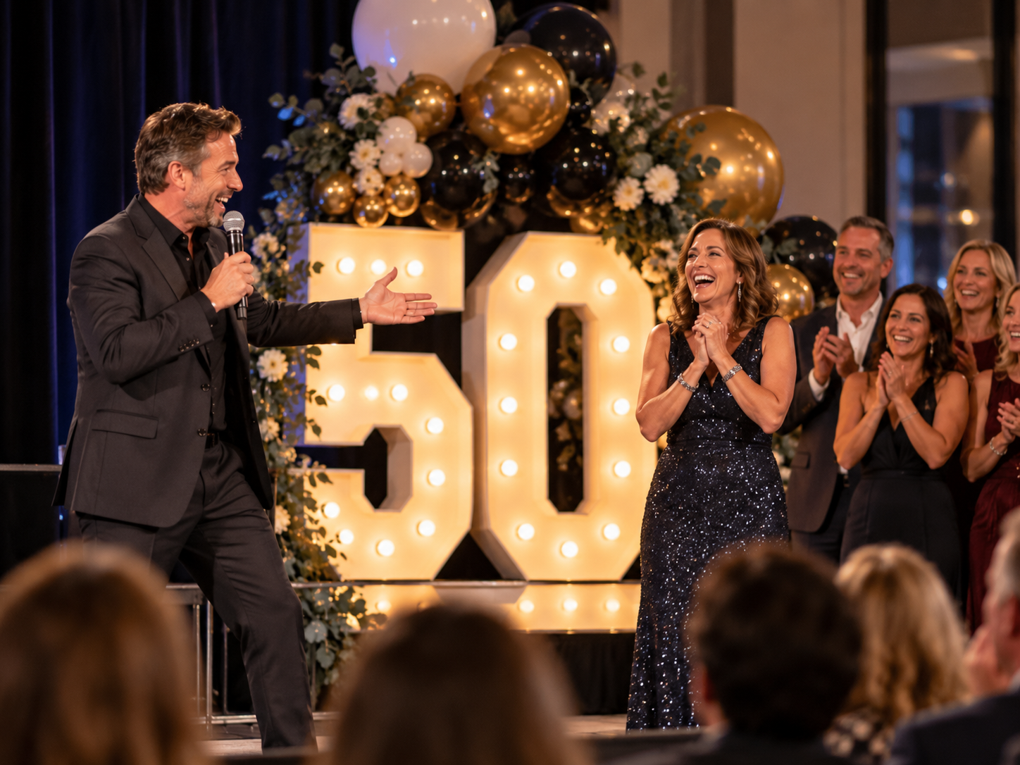Hire a comedian for a birthday