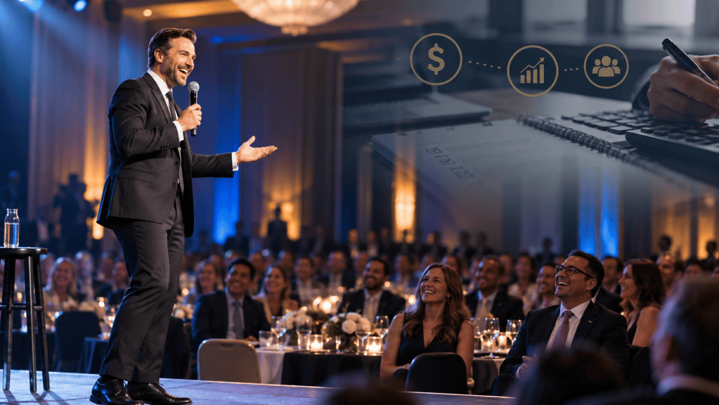 How much does a Corporate comedian cost?